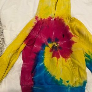Ralph Lauren tie dye hoodie